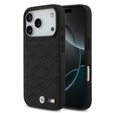 BMW, MagSafe PU Seat-Shaped Leather Case with Metal Logos, iPhone 17 Pro